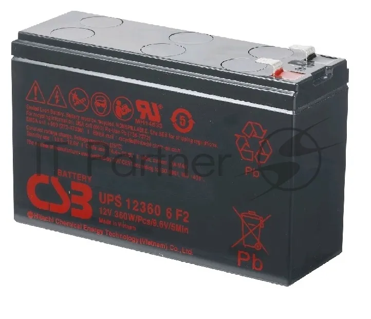 Аккумуляторная батарея CSB UPS 123606 12V 6Ah фото 3