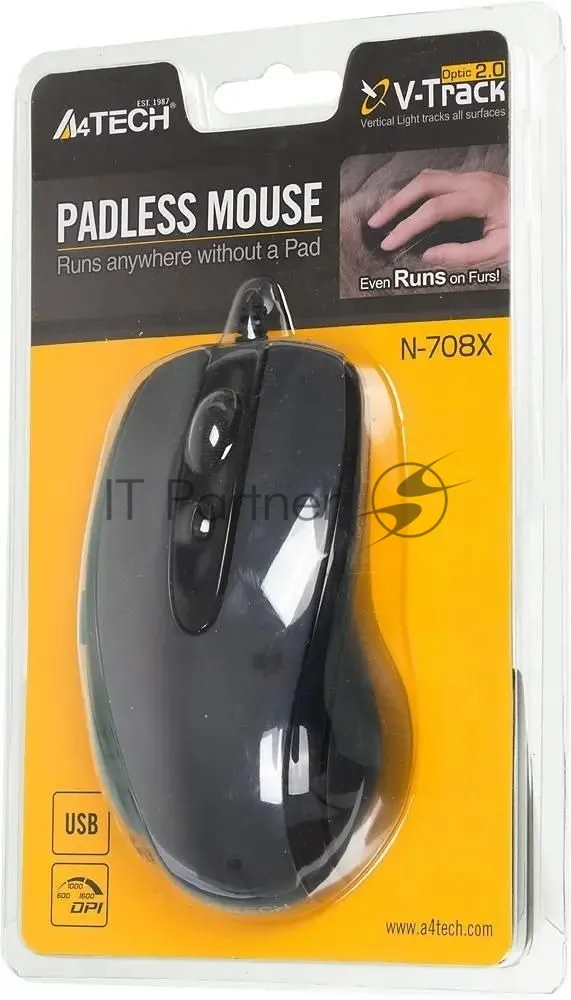 Проводная игровая мышь A4Tech N-708X