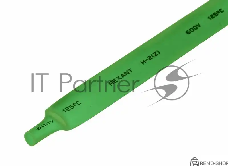 Термоусаживаемая трубка Rexant 9,0/4,5 мм, зеленая, 50 шт. фото 2