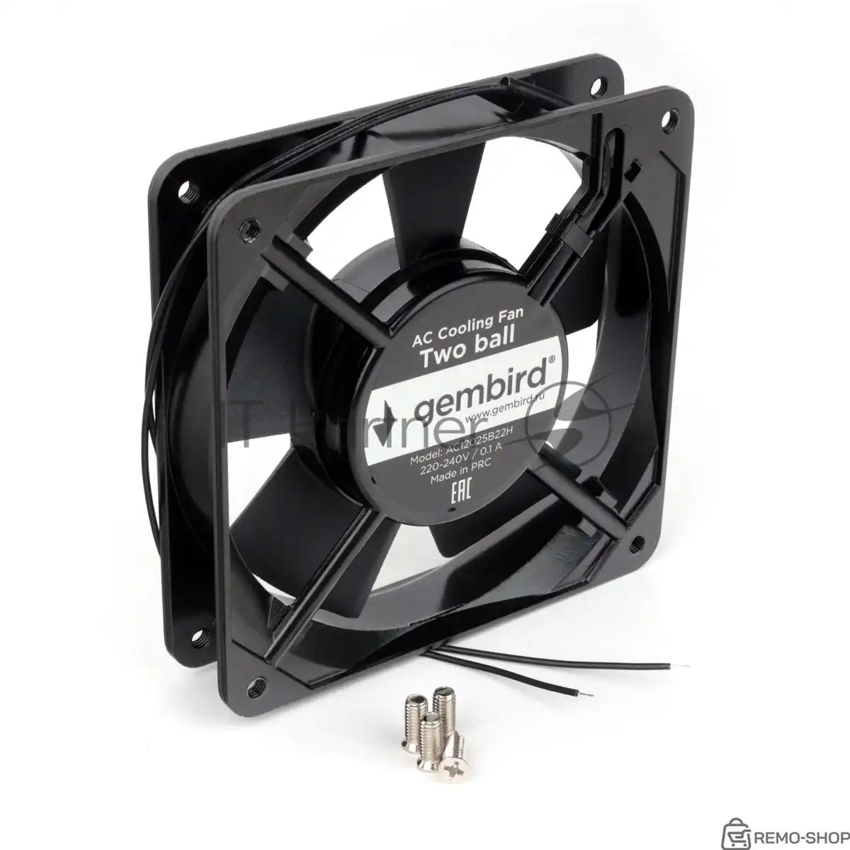 Корпусной вентилятор Gembird 120 мм фото 2