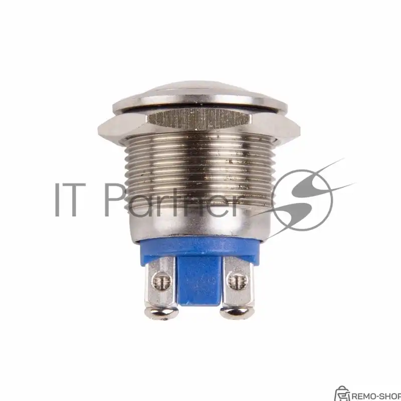 Антивандальная кнопка Rexant Ø19 мм, фиксированная, сфера, (ON)-OFF фото 2