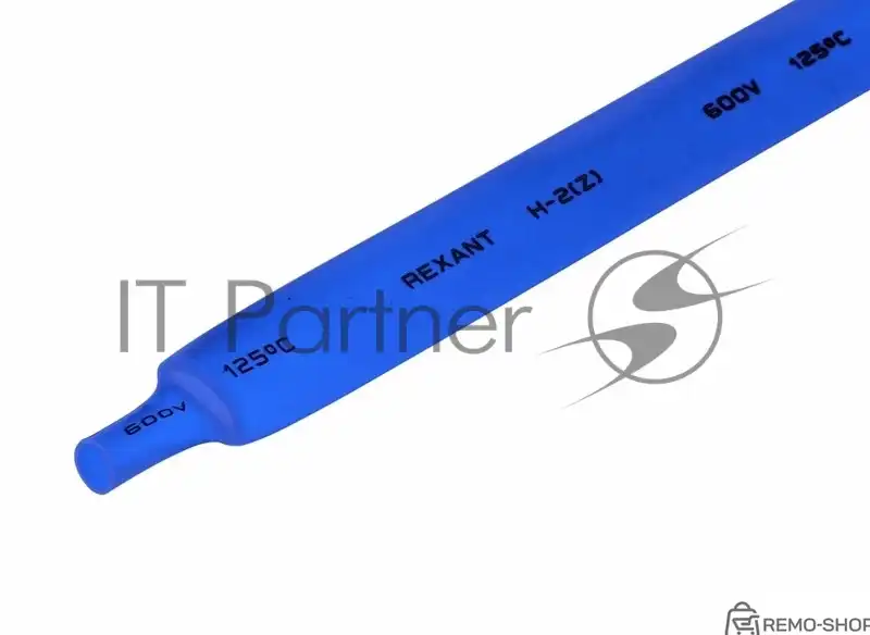 Термоусаживаемая трубка Rexant 12,0/6,0 мм, синяя, 50 шт. фото 2