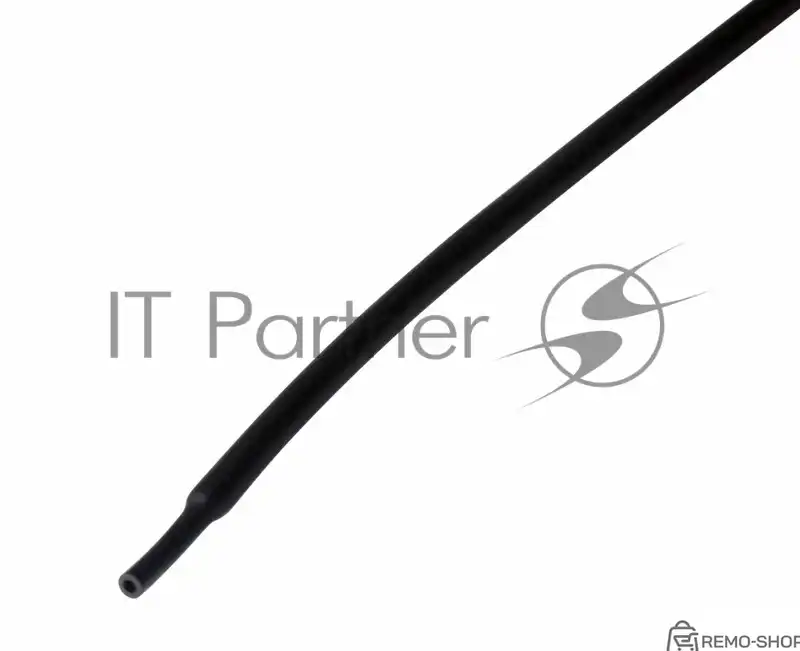 Термоусаживаемая трубка Rexant 1,5/0,75 мм, черная, 50 шт. по 1 м фото 2