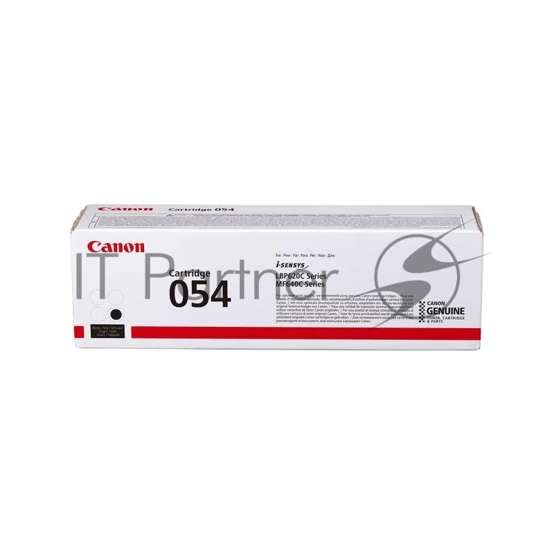 Лазерный картридж Canon 054 BK черный (1500 страниц)