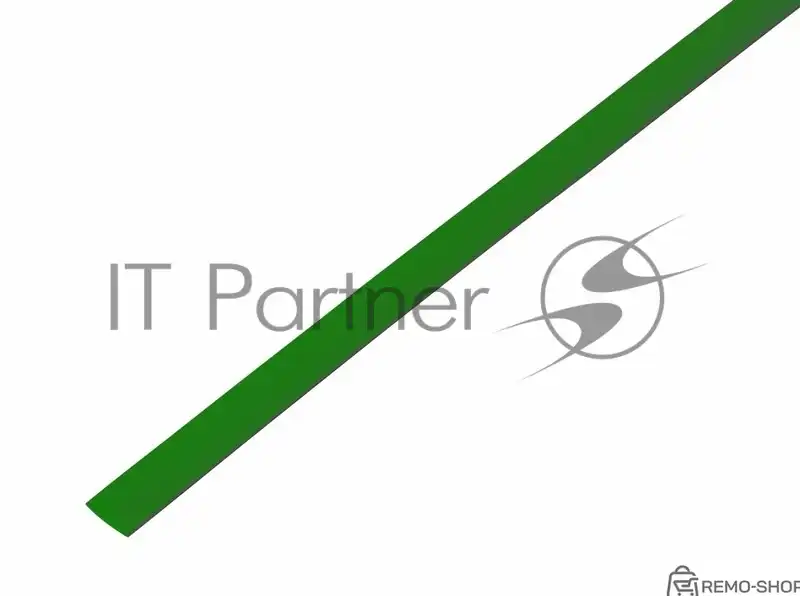 Термоусаживаемая трубка Rexant 6,0/3,0 мм, зеленая, 50 шт.