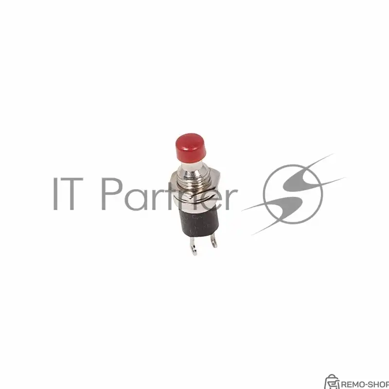 Кнопочный выключатель Rexant 220V 2А красный