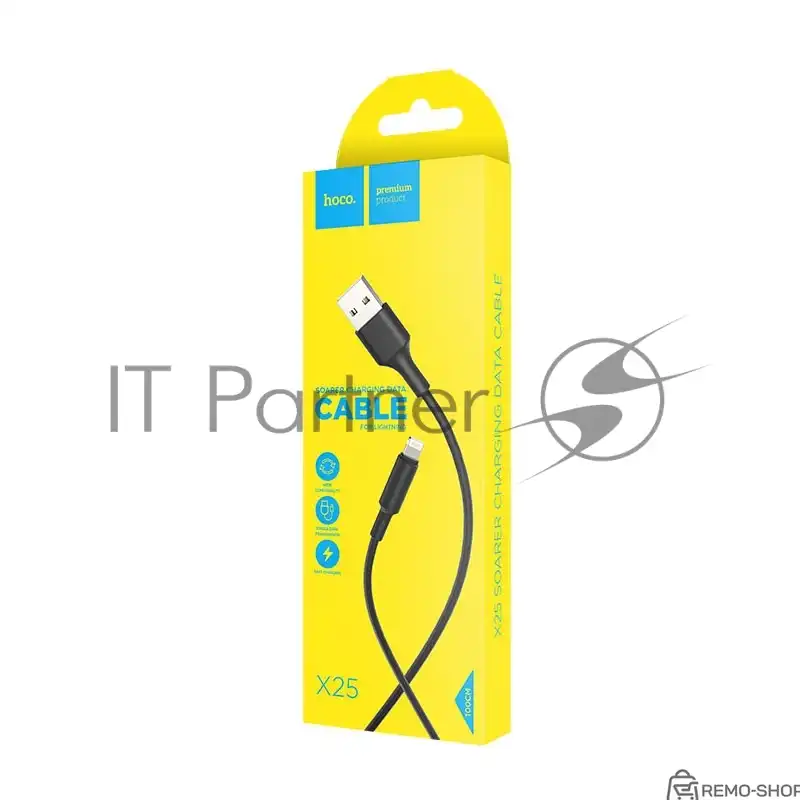 Кабель USB 2.0 HOCO X25 для зарядки и синхронизации устройств Apple фото 2