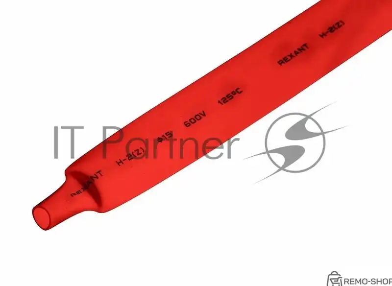 Термоусаживаемая трубка Rexant 18,0/9,0 мм, красная, 50 шт. фото 2