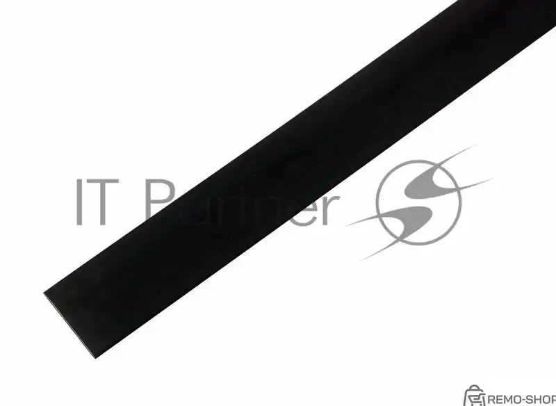 Термоусаживаемая трубка Rexant 13,0/6,5 мм, черная, 50 шт. по 1 м