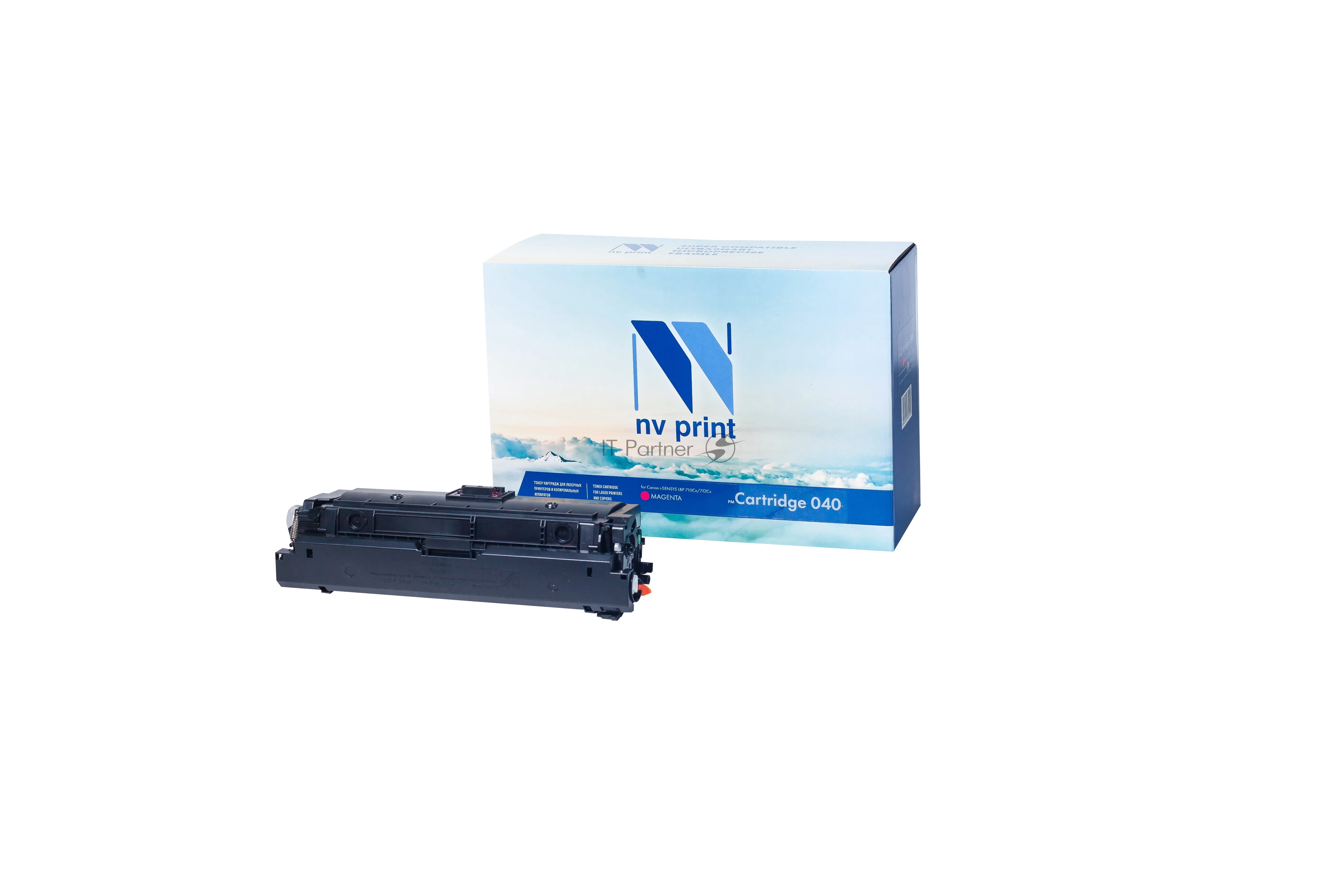 Совместимый лазерный картридж NV-040 Magenta для принтеров Canon i-SENSYS LBP 710Cx/712Cx