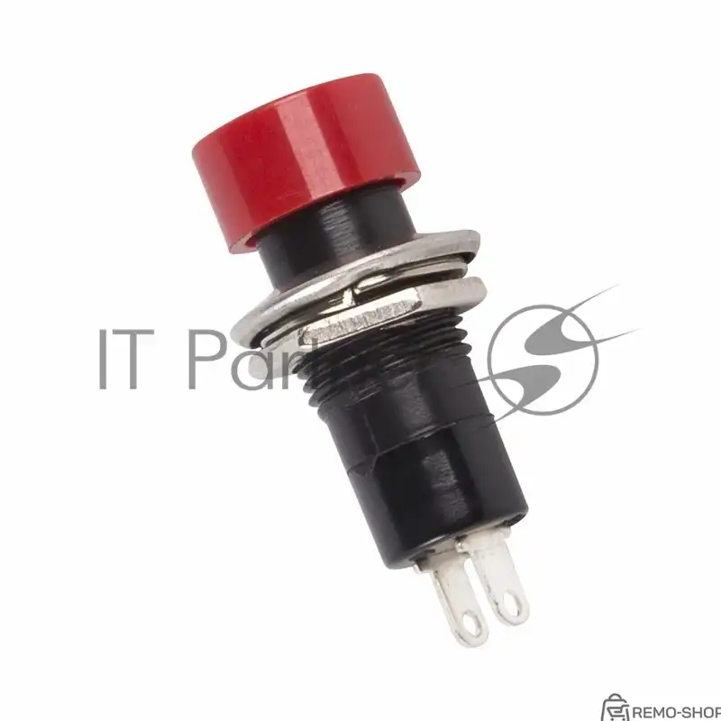 Выключатель-кнопка Rexant 250V 1А ON-OFF красный