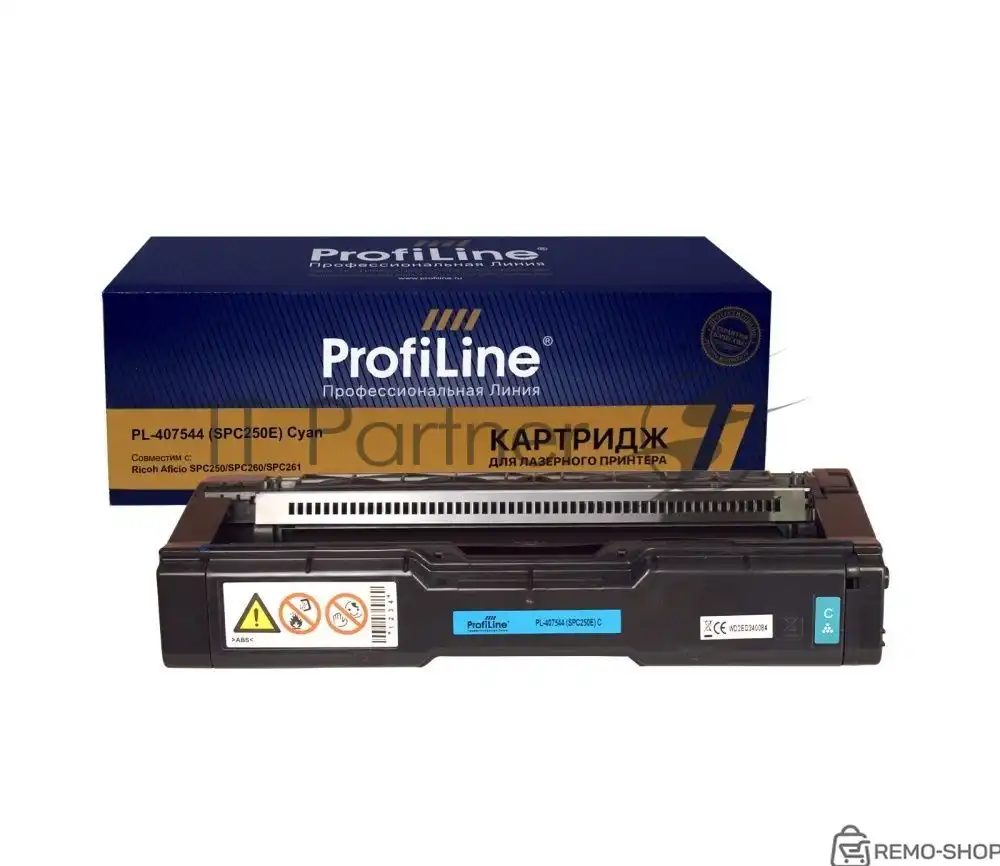 Картридж ProfiLine PL-407544 (SPC250E) голубой для принтеров Ricoh Aficio SPC250/SPC260/SPC261