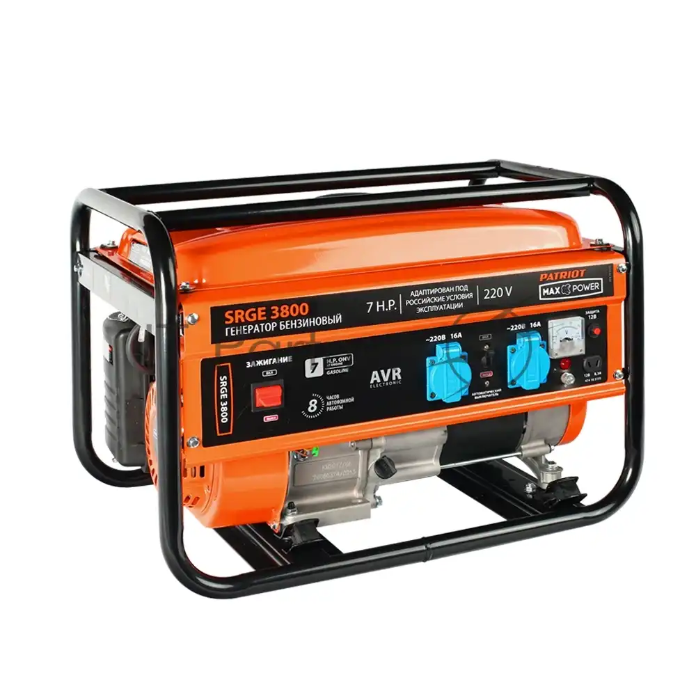 Бензиновый генератор Patriot SRGE 3800 фото 2