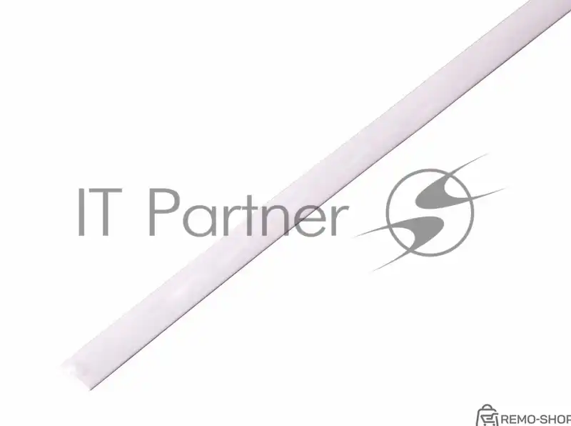 Термоусаживаемая трубка Rexant 5,0/2,5 мм, белая, 50 шт. по 1 м