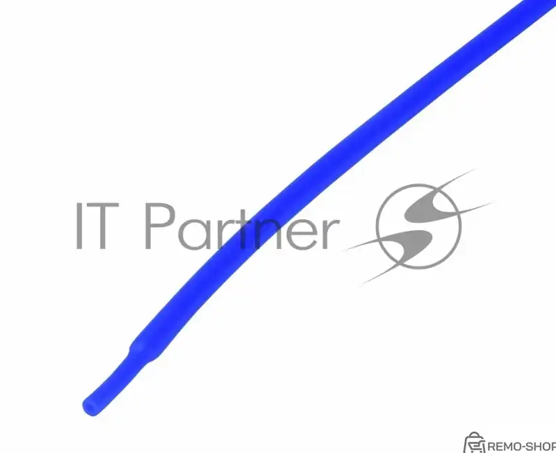 Термоусаживаемая трубка Rexant 1,5/0,75 мм, синяя, 50 шт. фото 2