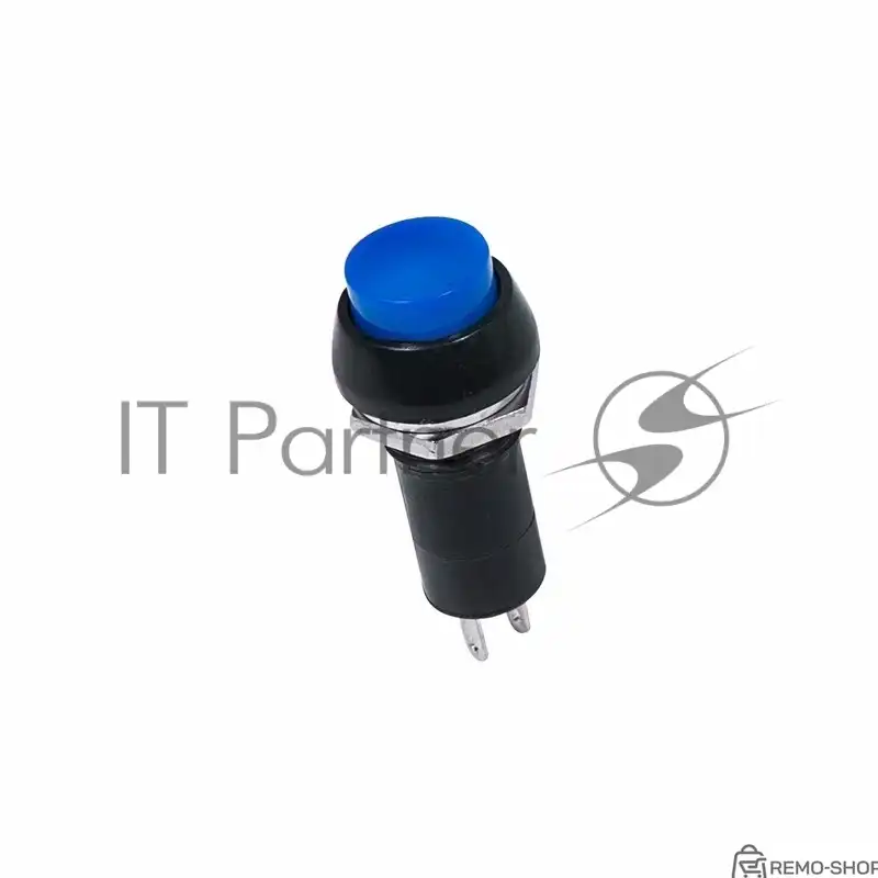 Кнопочный выключатель Rexant 250V 1А ON-OFF синий