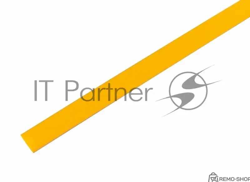 Термоусаживаемая трубка Rexant 9,0/4,5 мм, желтая, 50 шт.