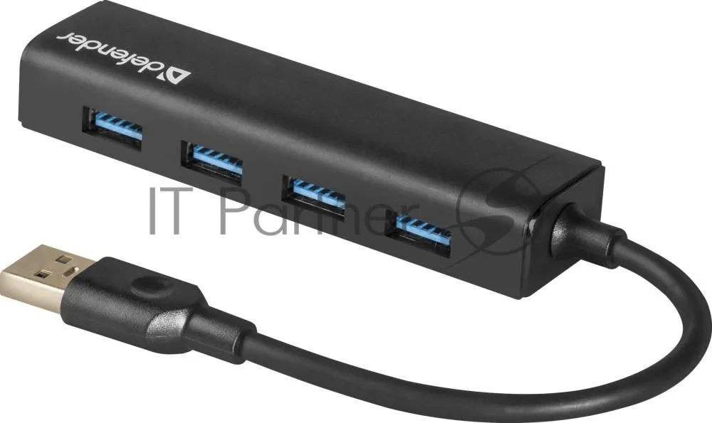 Концентратор USB 3.0 Defender Quadro Express на 4 порта
