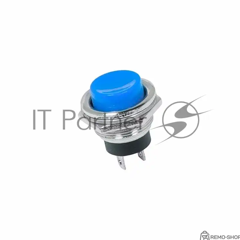 Кнопочный выключатель Rexant 250V 2А синий