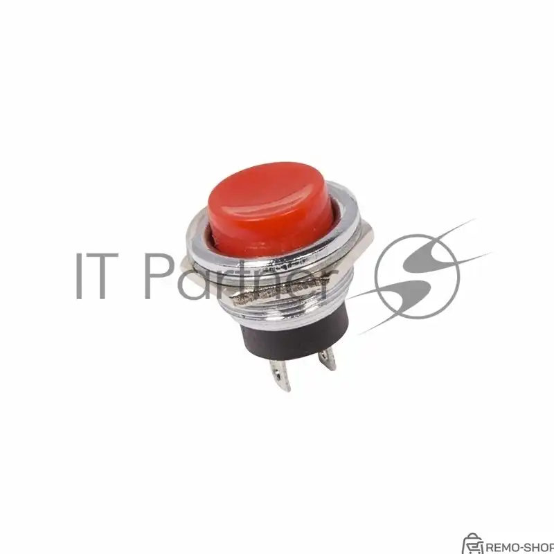 Кнопочный выключатель Rexant 250V 2А красный