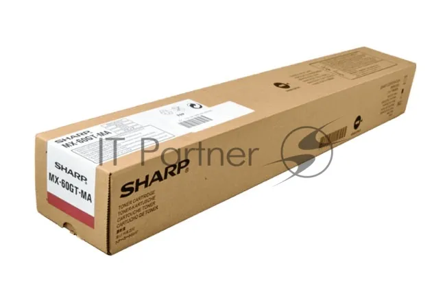 Лазерный картридж пурпурный Sharp MX60GTMA/MX61GTMA