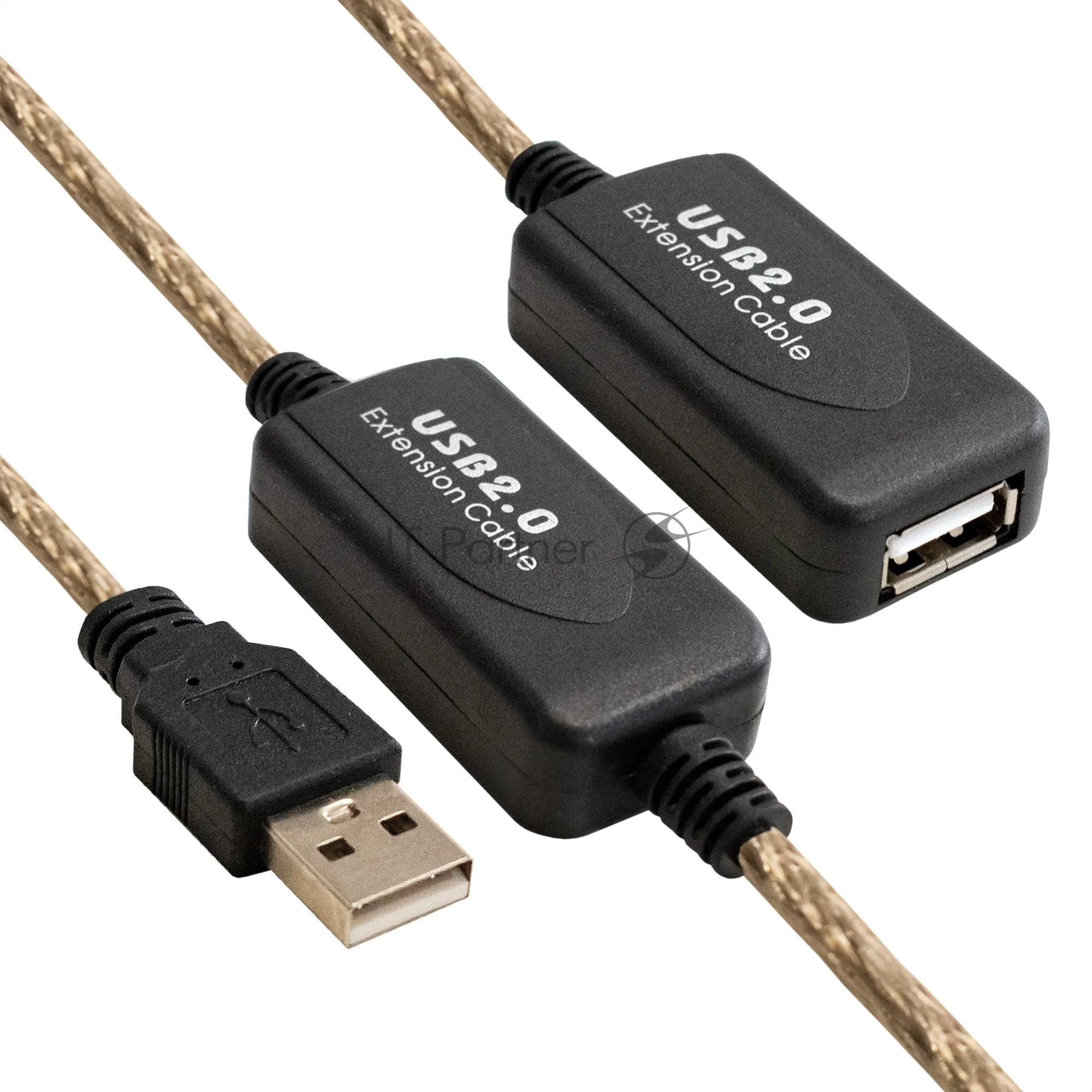 Активный удлинитель USB 2.0 ExeGate EX-UAE-AMAF-15.0 (15 метров) фото 2