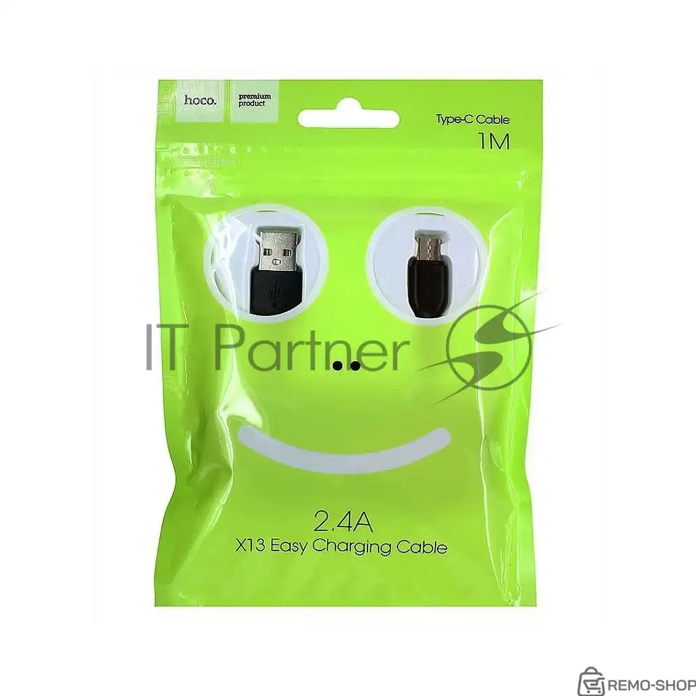 Кабель USB 2.0 Type-C - USB-A, черный, 1 метр фото 2