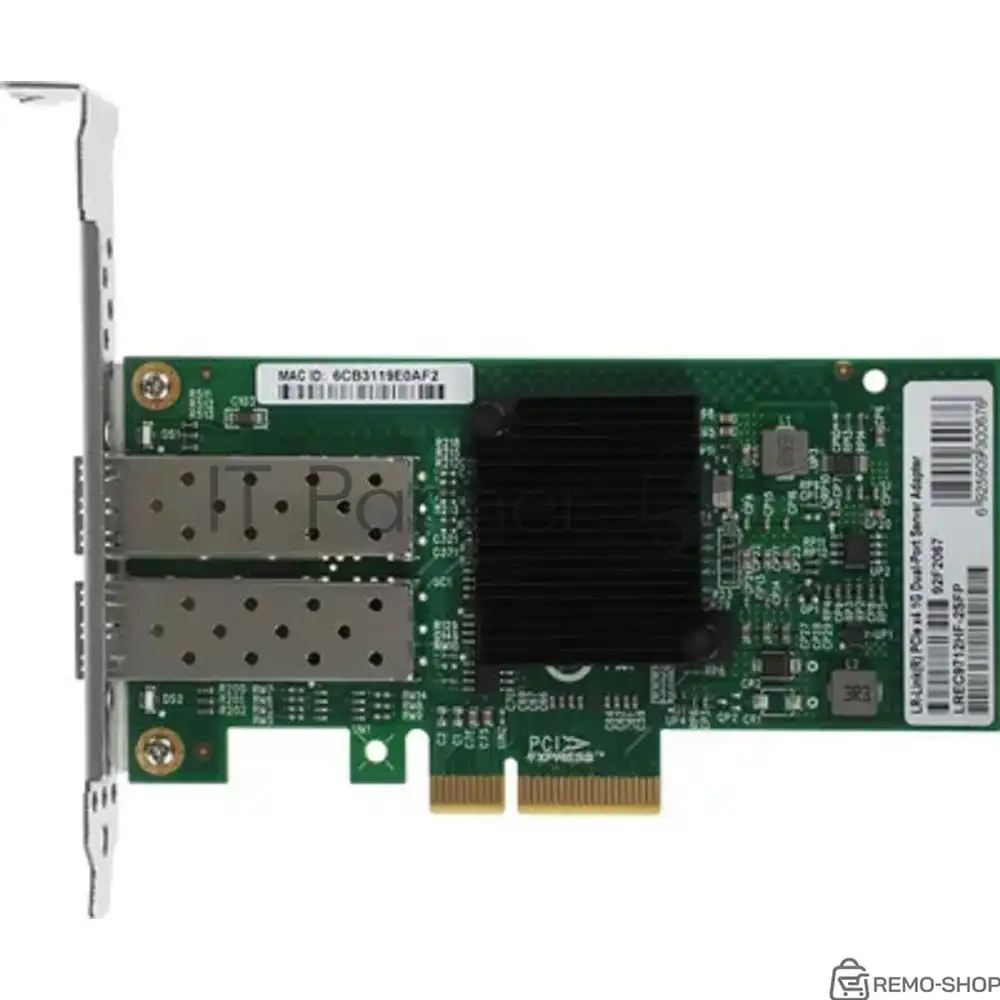 Сетевой адаптер PCIe 1 Гбит/с с 2 портами SFP фото 3
