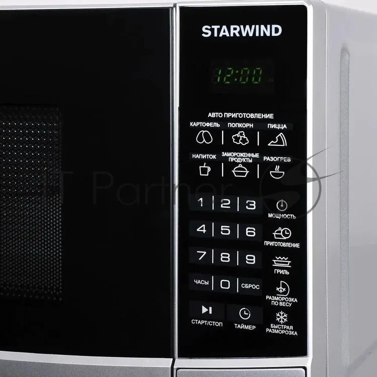 Микроволновая печь Starwind SMW2820, 20 л, 700 Вт, сенсорное управление фото 2