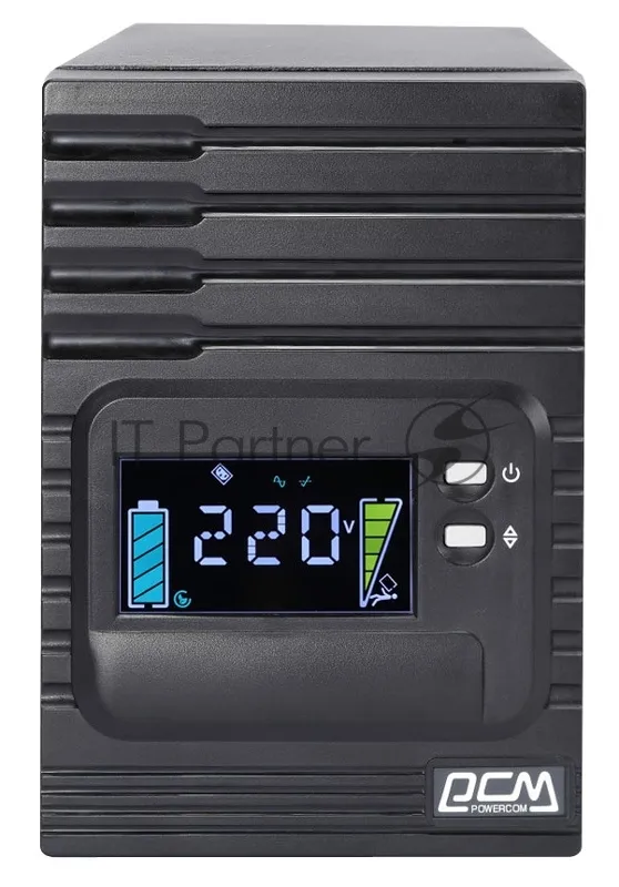 Источник бесперебойного питания PowerCom Smart King Pro+ SPT-3000-II LCD фото 2