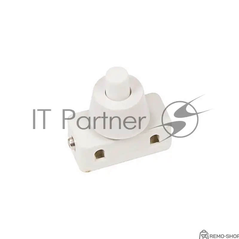 Выключатель-кнопка ON-OFF белый для настольной лампы