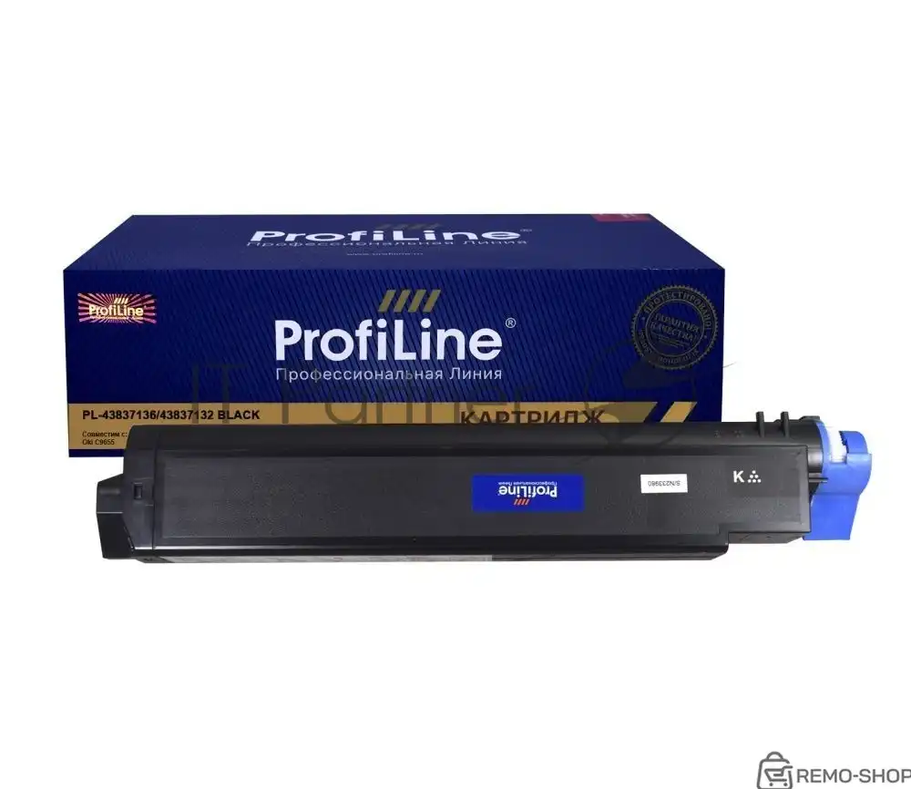 Картридж черный ProfiLine для принтера Oki C9655