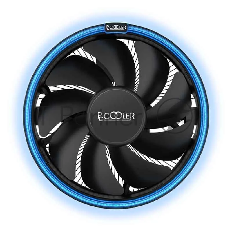 Кулер для процессора PCCooler E126MB черный 120 мм фото 2