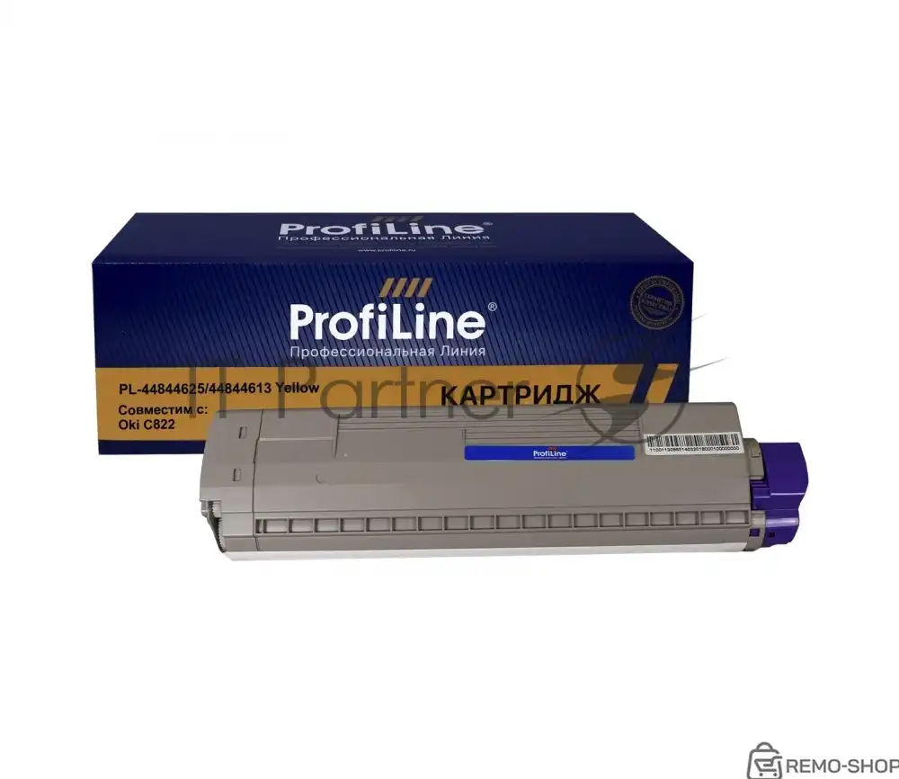 Картридж ProfiLine PL-44844625/44844613 для принтеров Oki C822, желтый