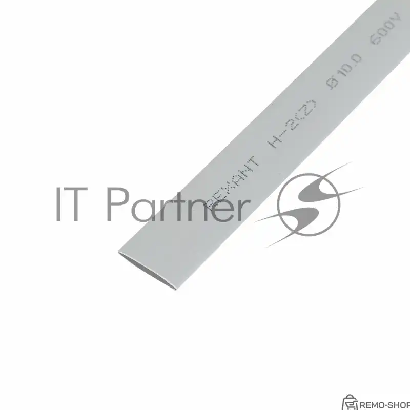 Термоусаживаемая трубка Rexant 10,0/5,0 мм, серая, 50 шт.