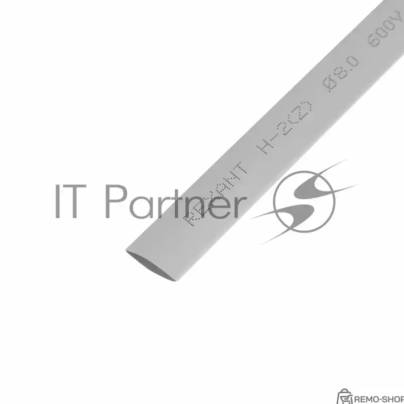 Термоусаживаемая трубка Rexant 8,0/4,0 мм, серая, 50 шт.