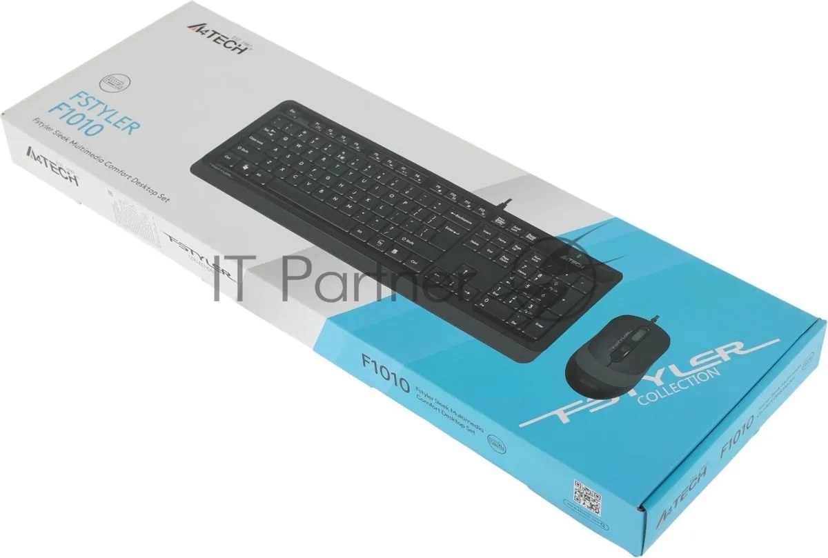 Комплект клавиатура и мышь A4Tech FStyler F1010 фото 3