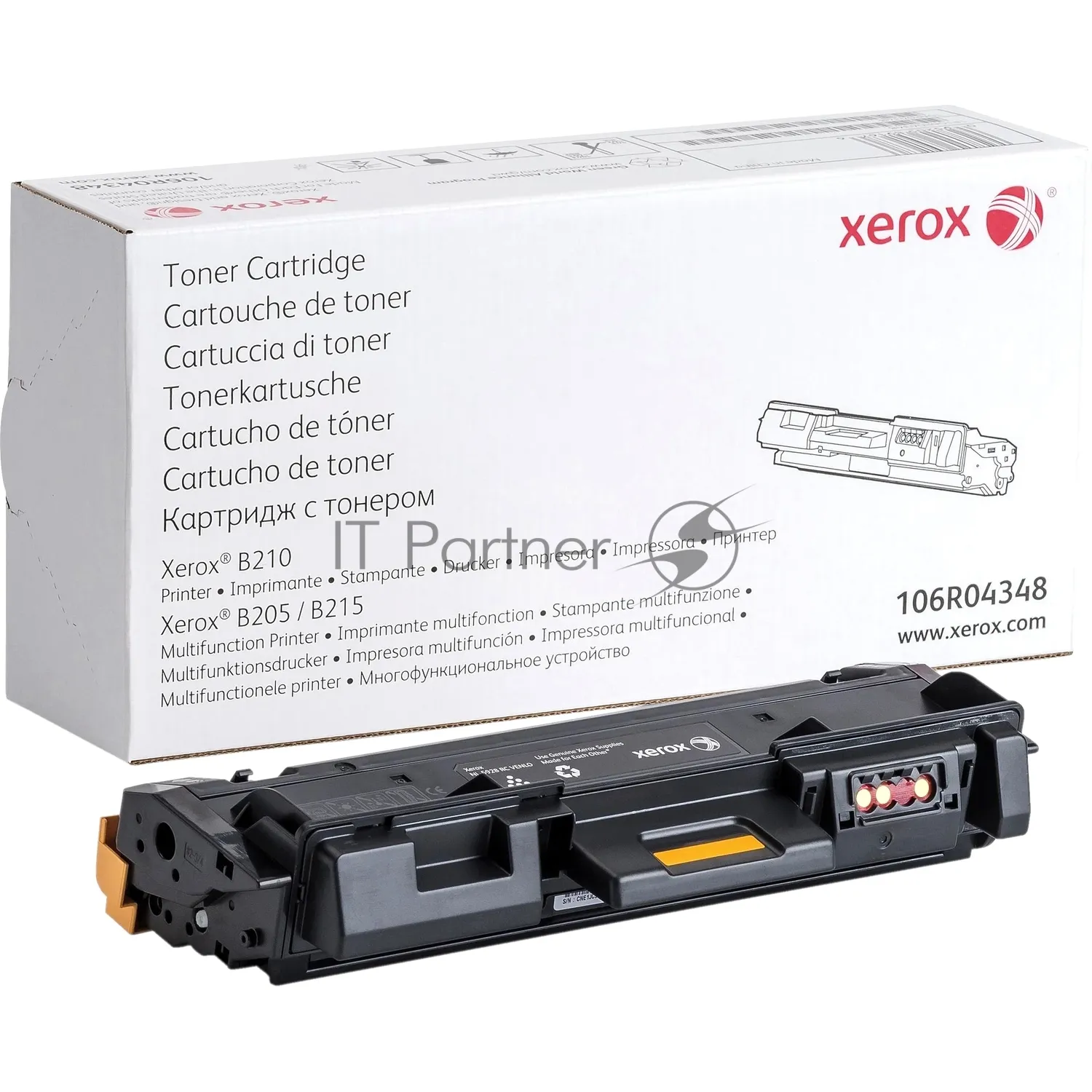 Оригинальный лазерный картридж Xerox 106R04348 для принтеров B205/B210/B215 фото 3