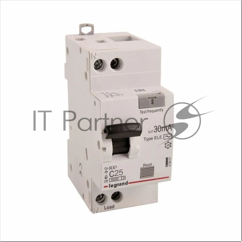Дифференциальный автомат Legrand RX3 25А 30мА 1П+Н