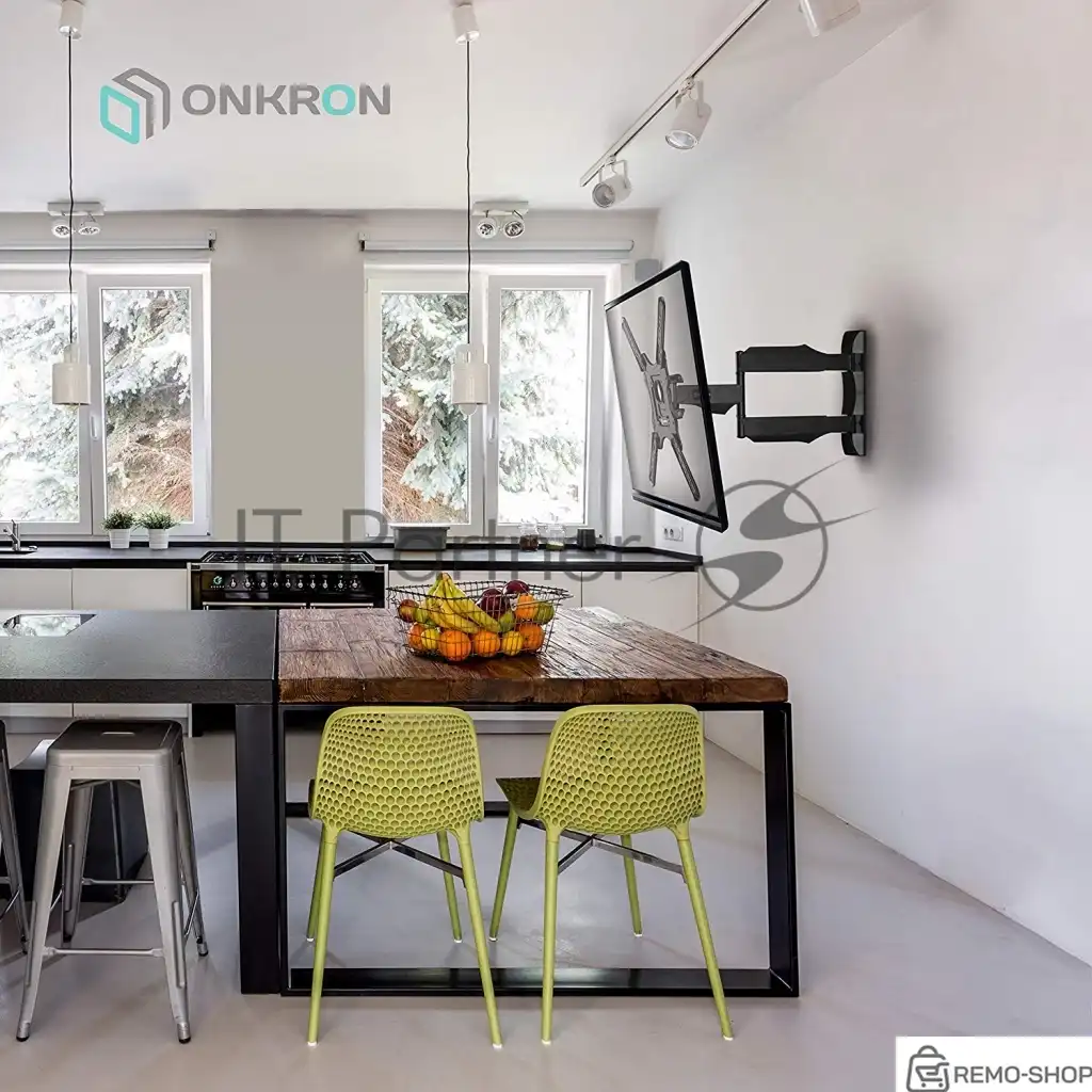 Кронштейн для телевизора ONKRON NP40 черный 32-65 дюймов фото 3