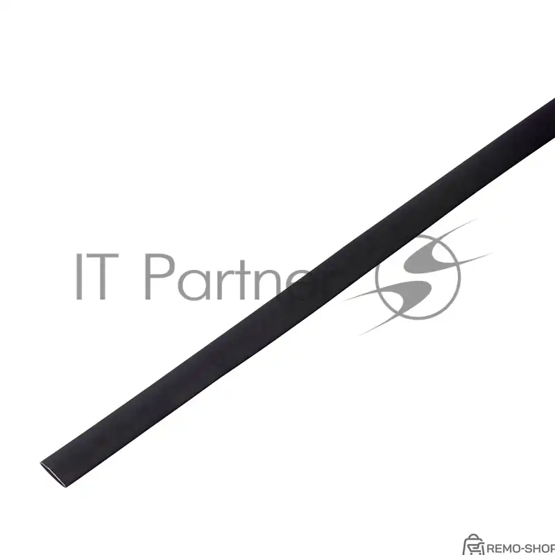 Термоусадочная трубка PROconnect 10/5,0 мм, черная, 50 шт.