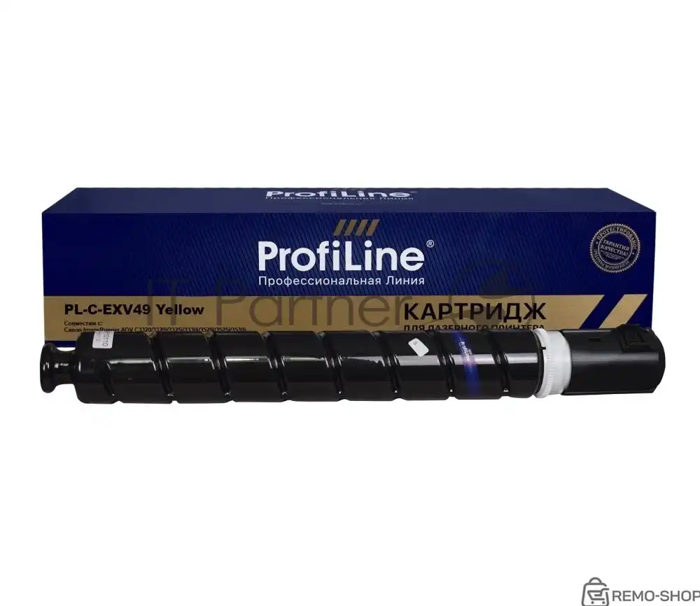 Тонер-туба ProfiLine PL-C-EXV49 желтый для принтеров Canon ImageRunner ADV