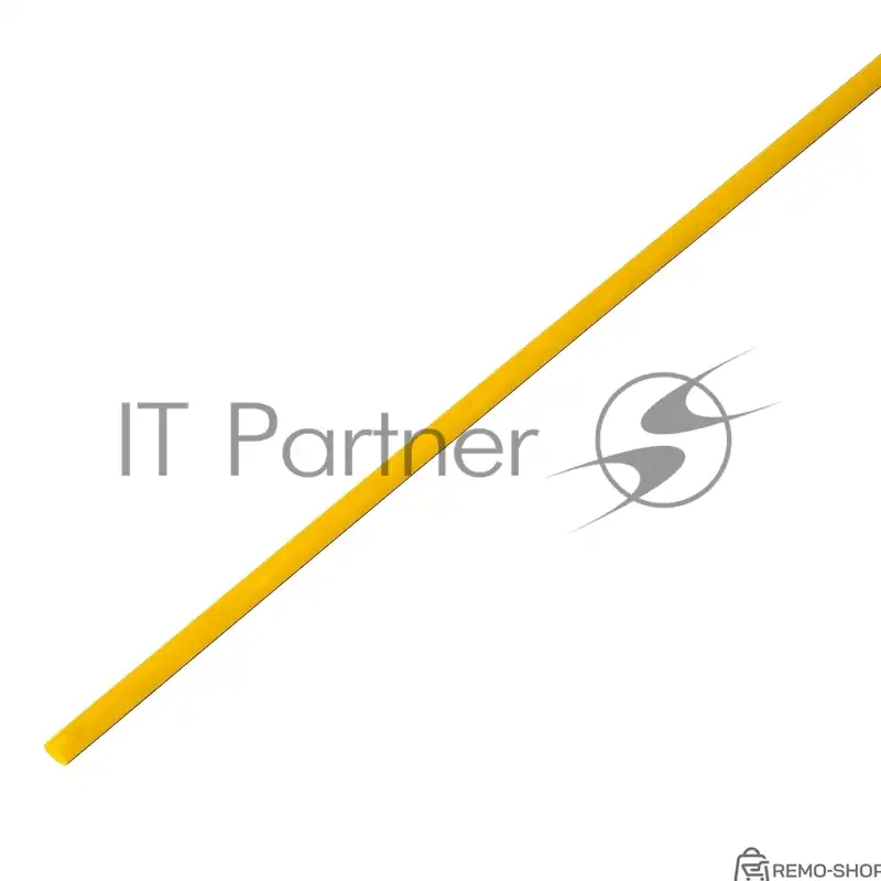 Термоусадочная трубка PROconnect 4,0/2,0 мм, желтая, 50 шт.