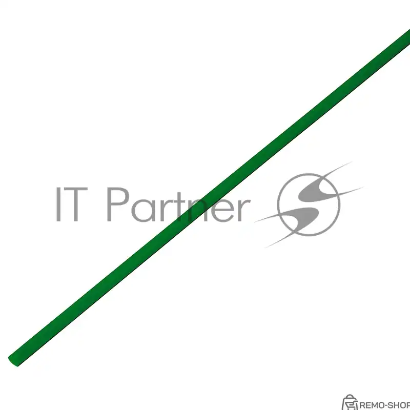 Термоусадочная трубка PROconnect 2,0/1,0 мм, зеленая, 50 шт.