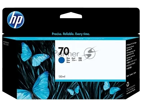 Картридж струйный HP №70 C9458A голубой для принтеров DesignJet Z2100/Z3100 фото 2