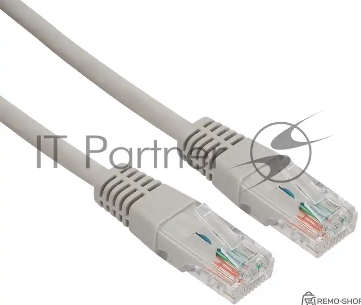Патч-корд UTP категории 5e, 3 метра, серый