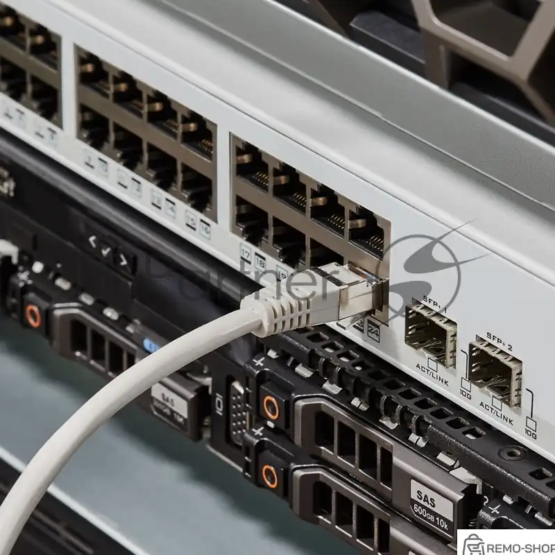 Патч-корд экранированный Rexant Cat.5e, 2 метра, серый фото 3