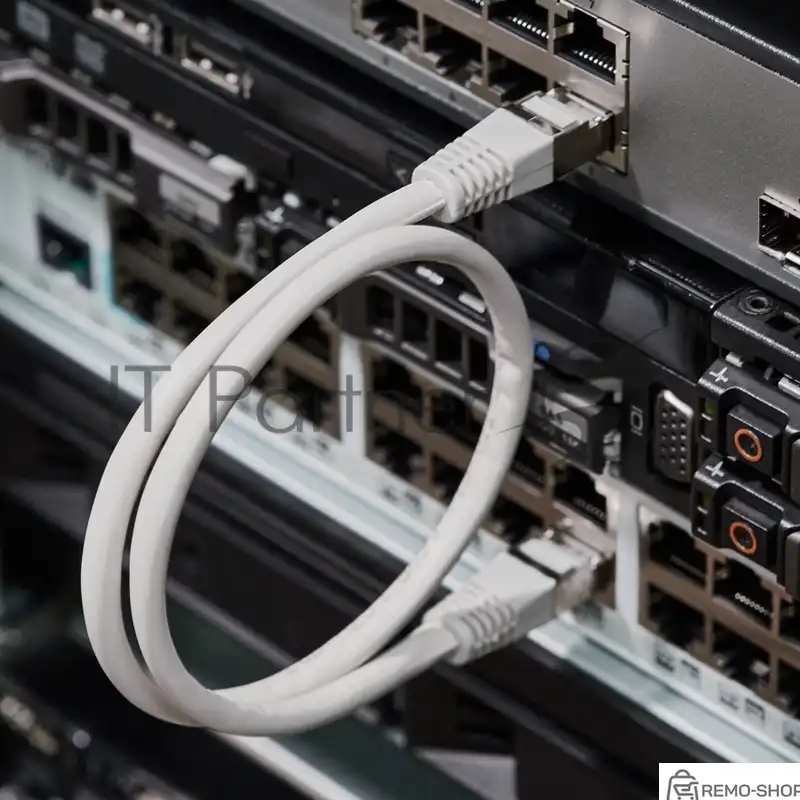 Патч-корд Rexant F/UTP Cat.5e 0,5 м, экранированный, серый фото 2