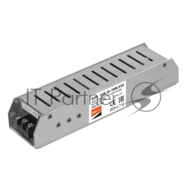 Драйвер питания постоянного тока JazzWay BSPS 12В 8.3А 100Вт