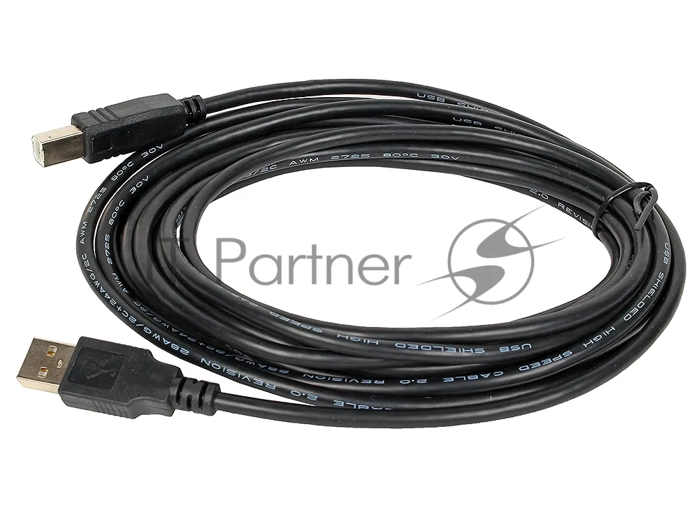 Кабель USB 2.0 Gembird PRO, 4.5 м, Type-A к Type-B, позолоченные контакты фото 2